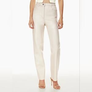 Wilfred Melina Super High Matte Pearl Mate Pant, Size 2